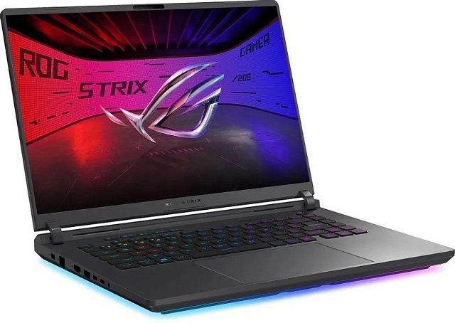Ноутбук ASUS ROG Strix G16 G615LR-S5348 16″ (Ultra7-255HX, RTX5070Ti) 32GB/1TB серый 90NR0LR1-M00FB0
