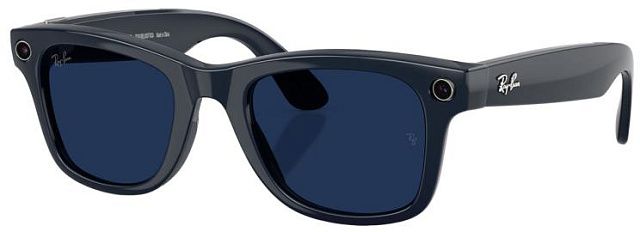 Умные очки Ray-Ban Meta Wayfarer (Gen2) Shiny Cosmic Blue\Transitions Sapphire L 155-53