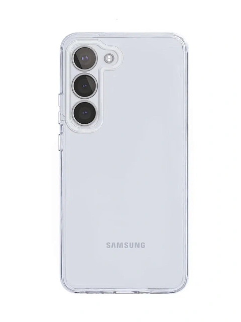 Чехол защитный vlp Crystal case для Samsung Galaxy S23, прозрачный