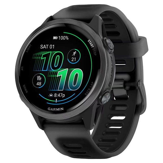 Умные часы Garmin Forerunner 570 42 мм Грифельно-серые Черные 010-02970-00