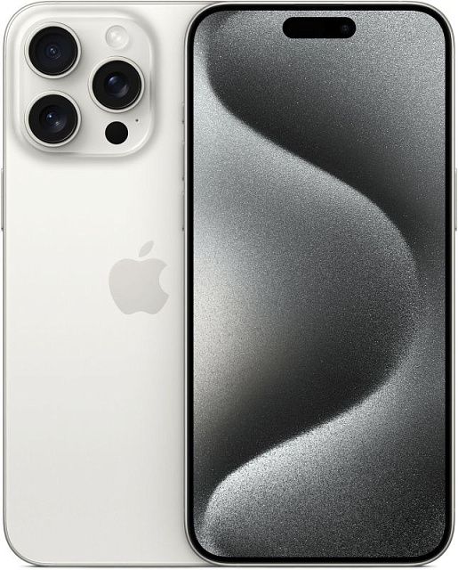 Смартфон Apple iPhone 15 Pro Max 1024GB Титановый белый