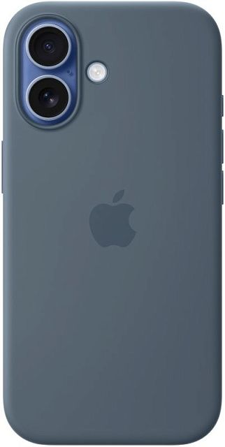 Чехол Apple для iPhone 17 Silicone MagSafe, синий якорь