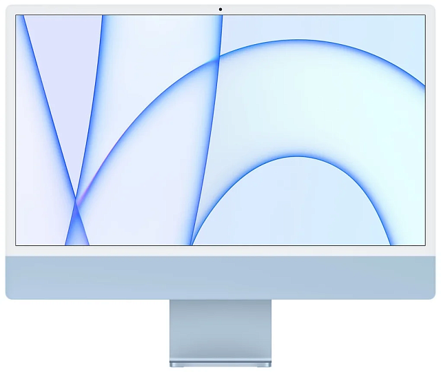 Моноблок Apple iMac 24", 7-core GPU, 8/256GB, синий (MJV93)