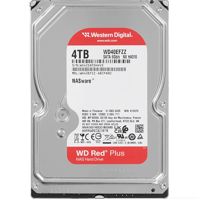 Жёсткий диск Western Digital WD40EFZZ 4 ТБ SATA 3 3.5″