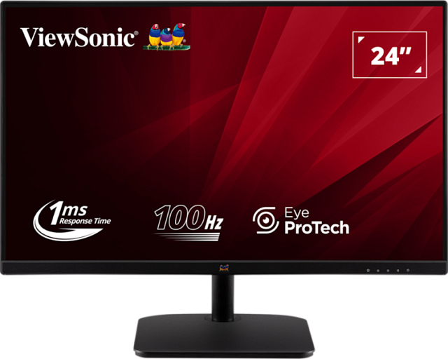 Монитор ViewSonic VA2432-MHD-3 23.8″ 1920×1080 100 Гц черный