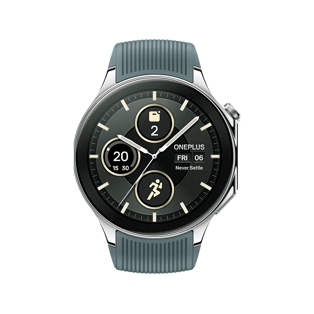Умные часы OnePlus Watch 2 Сияющая сталь