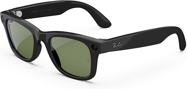 Умные очки Ray-Ban Wayfarer (Gen 2) Shiny Black ,G15 Green (150 - 50)