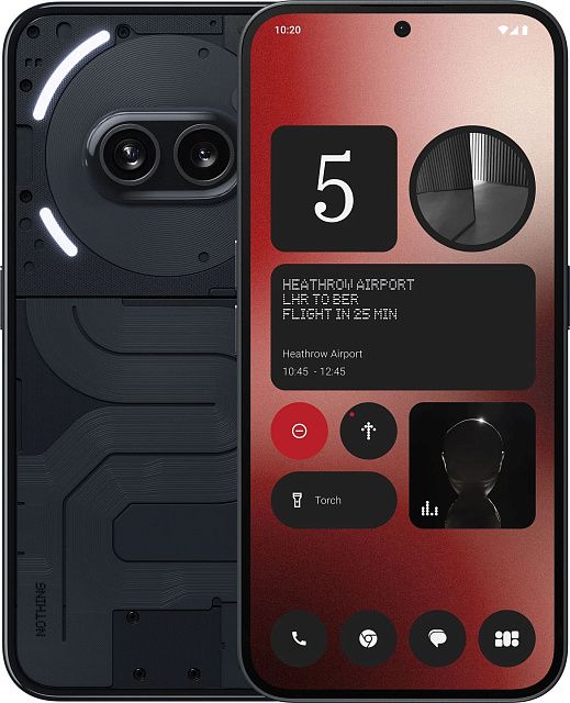 Смартфон Nothing Phone (2a) 8/128 ГБ черный