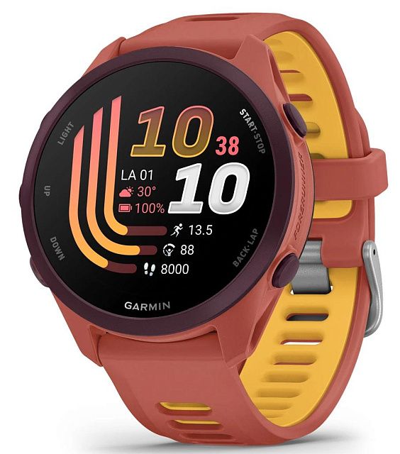 Умные часы Garmin Forerunner 170 Music Красно-розовые 010-03920-13