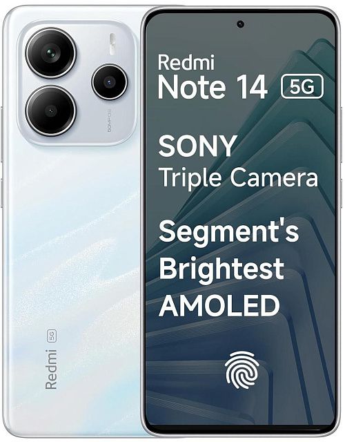 Смартфон Xiaomi Redmi Note 14 5G 8/256 ГБ Белый