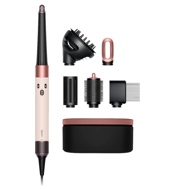 Фен-стайлер Dyson Airwrap Complete Long HS08 Розовая керамика (Ceramic Pink) с диффузором