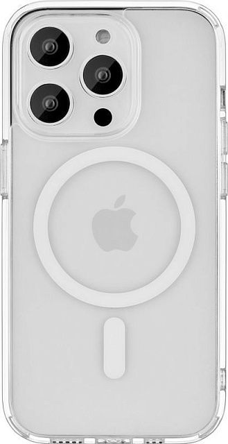 Чехол защитный vlp Crystal case with MagSafe для iPhone 14 Pro Max, прозрачный