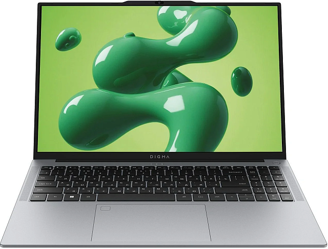 Ноутбук Digma Chronos 16″ (Core 5 210H) 16GB/512GB, серебристый, DN16P5-ADXW02