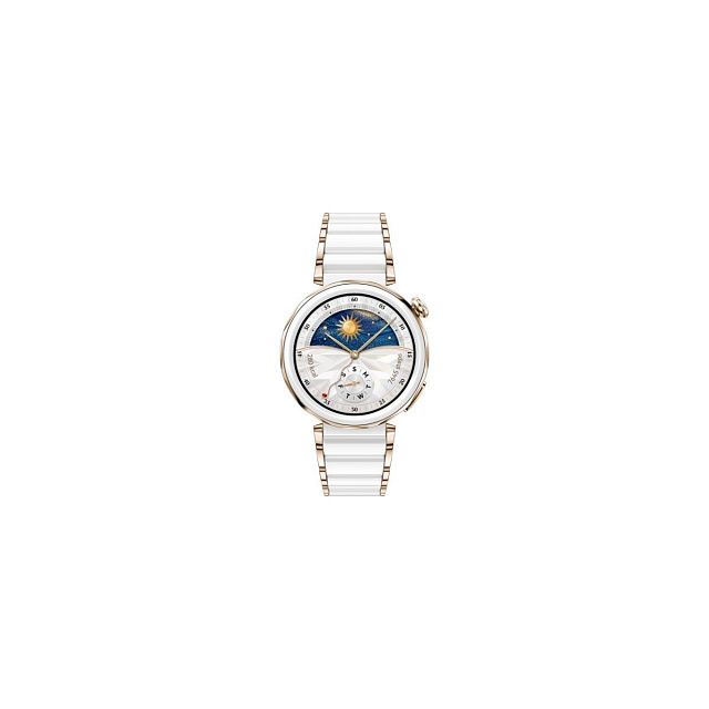 Умные часы Huawei Watch GT 5 Pro 42 мм Керамические белые JNA-B29
