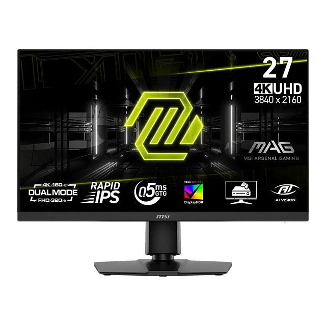 Монитор MSI Mag 272URDF E16 27″, IPS, 3840×2160, 160 Гц, чёрный