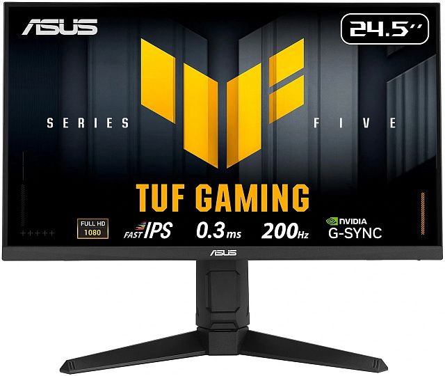 Монитор Asus TUF Gaming VG259QL5A 24,5″, IPS, 1920×1080, 200 Гц, чёрный