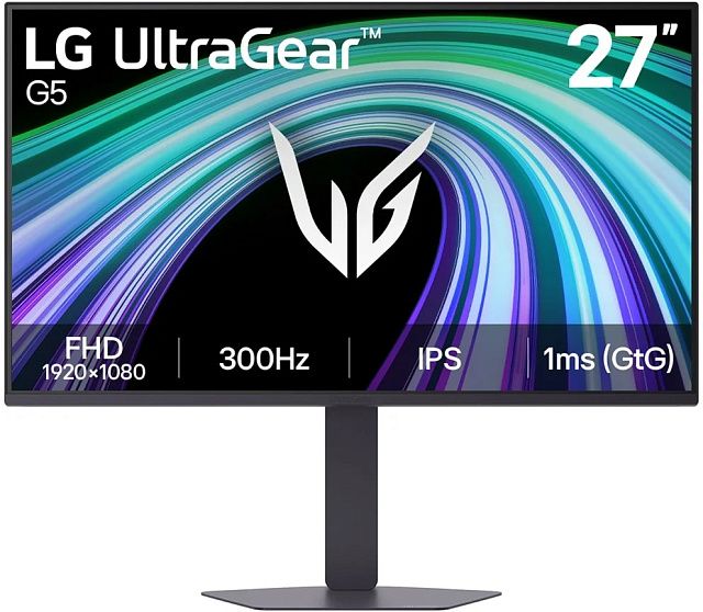 Монитор LG UltraGear 27G550B-B 27″, IPS, 1920×1080, 300 Гц, чёрный