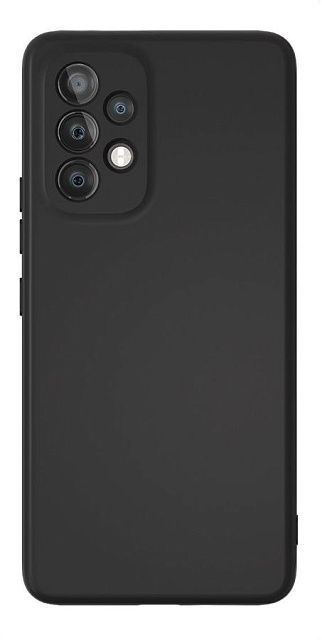 Чехол защитный vlp Silicone Case для Samsung Galaxy A53 5G, черный