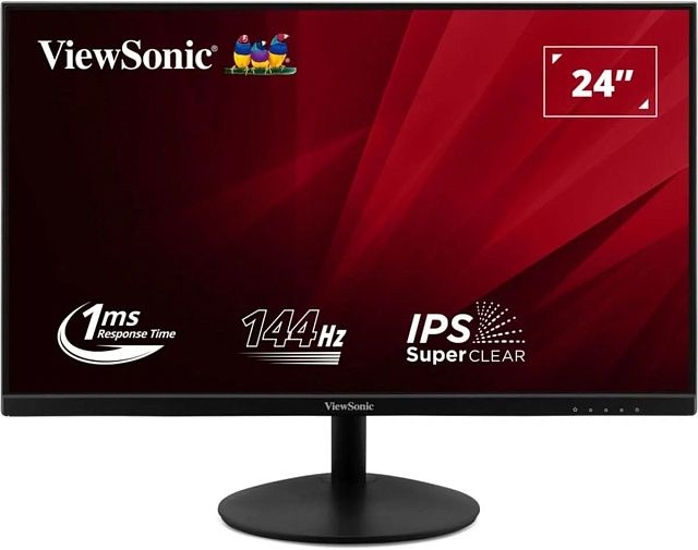 Монитор ViewSonic VA24E2-H 23.8″ 1920×1080 144 Гц черный