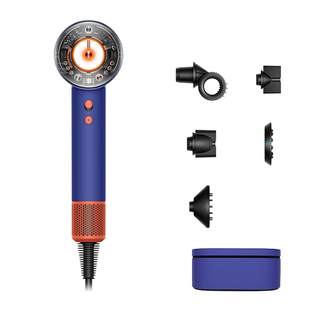 Фен Dyson Supersonic HD16 Синий барвинок (Vinca Blue) с кейсом