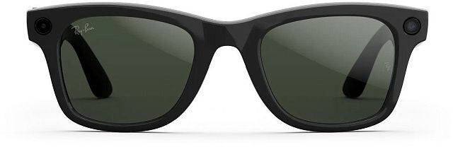 Умные очки Ray-Ban Meta Wayfarer (Gen2) Shiny Black\Transitions Graphite Green M 150-50