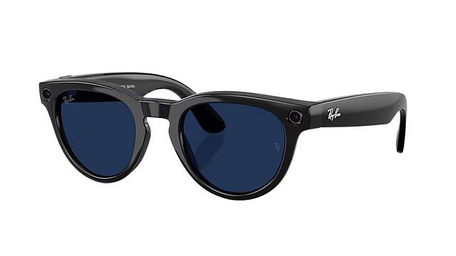 Умные очки Ray-Ban Headliner (Gen 2) Shiny Black ,Transitions Sapphire (150 - 50)