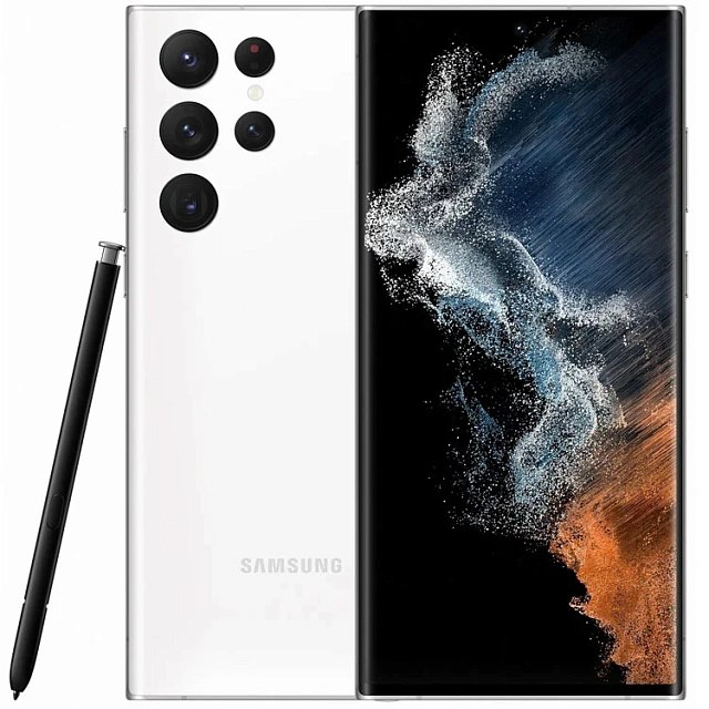 Смартфон Samsung Galaxy S22 Ultra 12/256GB Белый фантом (S9080)