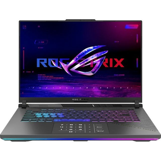 Ноутбук ASUS ROG Strix G16 G614PW-TS133 16″ (R9-8940HX, RTX5080) 32GB/1TB, серый, 90NR0QK7-M006P0