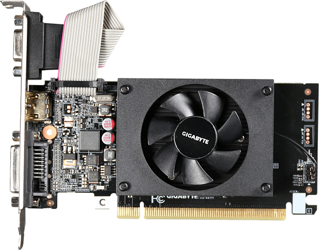 Видеокарта GIGABYTE GV-N710D3-2GL 1.0 NVIDIA GeForce GT 710 2 ГБ DDR3