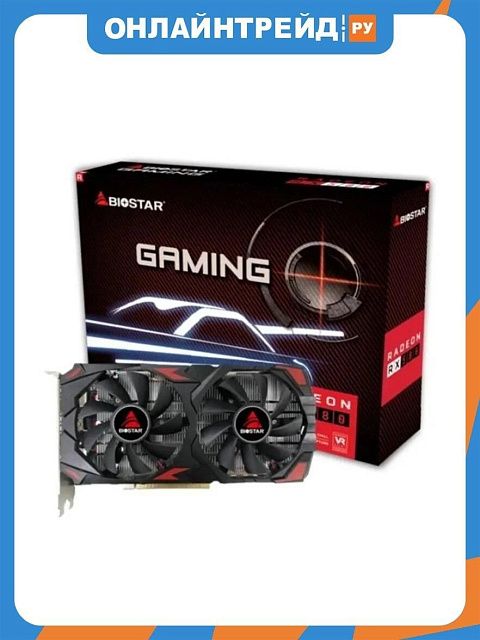 Видеокарта BIOSTAR VA5815RQ82 AMD Radeon RX 580 8GB