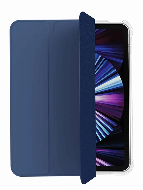 Чехол защитный vlp Dual Folio для iPad Pro 2021/2022 (12.9”) темно-синий
