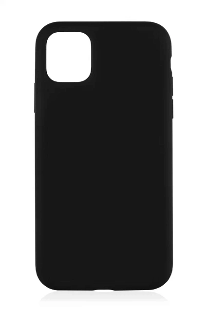 Чехол защитный vlp Silicone Case для iPhone 11, черный