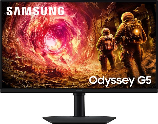 Монитор Samsung Odyssey G5 LS27FG502EIXCI 27″, IPS, 2560×1440, 180 Гц, чёрный