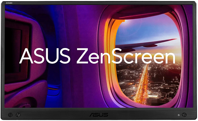 Монитор Asus ZenScreen MB166CR 15,6″, IPS, 1920×1080, 60 Гц, чёрный