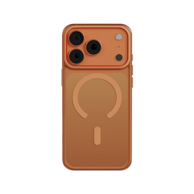 Чехол CRYSTAL AceCase Orange for 17 ProMax