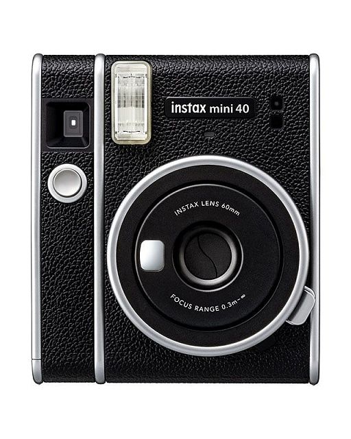 Фотоаппарат моментальной печати Fujifilm Instax Mini 40 Black (Черный)