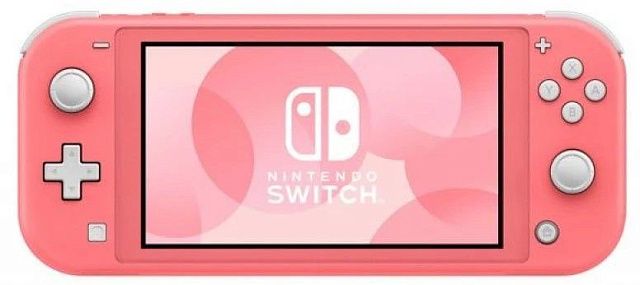 Игровая приставка Nintendo Switch Lite Коралловая
