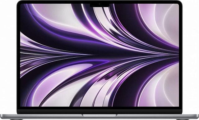 Apple MacBook Air 13 2024 (M2, 8C CPU/8C GPU, 2024), 16 ГБ, 256 ГБ SSD, Серый космос MC7U4