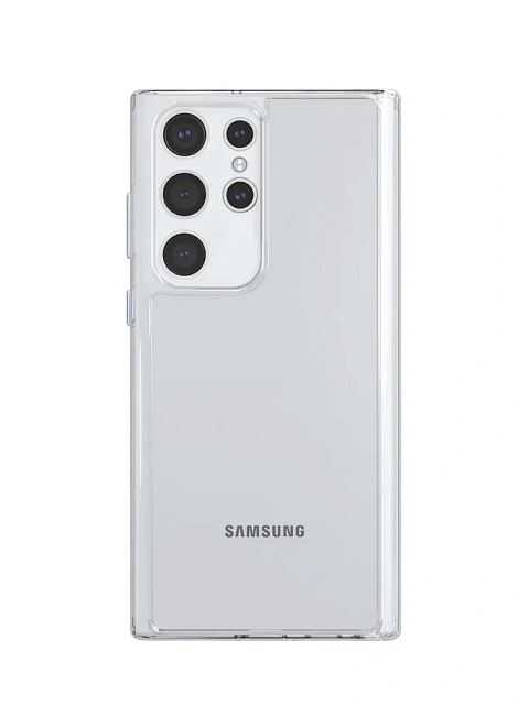 Чехол защитный vlp Crystal case для Samsung Galaxy S23 Ultra, прозрачный