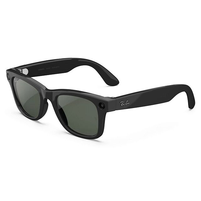 Умные очки Ray-Ban Wayfarer (Gen2) Shiny Black\Graphite Green Transitions 