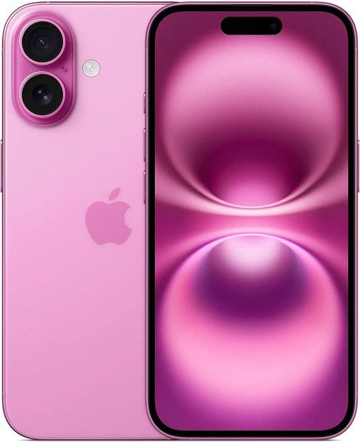 Смартфон Apple iPhone 16 Plus 512 ГБ Розовый