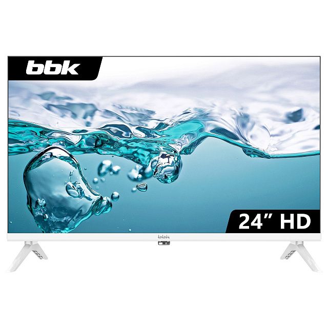 Телевизор BBK 24LEM-1045/TS2C 24″ LED HD 60 Гц белый