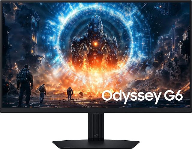 Монитор Samsung Odyssey G6 S27FG606EIXCI 27″, IPS, 2560×1440, 350 Гц, чёрный
