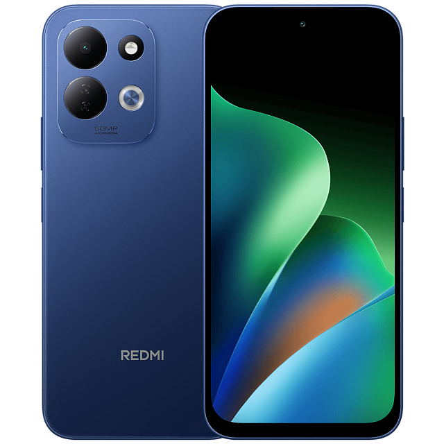 Смартфон Xiaomi Redmi 17 4/128 ГБ Синий (с зарядным устройством)