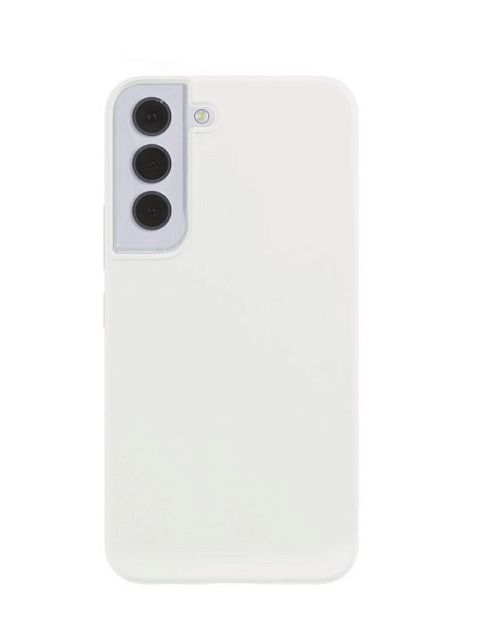 Чехол защитный vlp Silicone Case для Samsung Galaxy S22+, белый