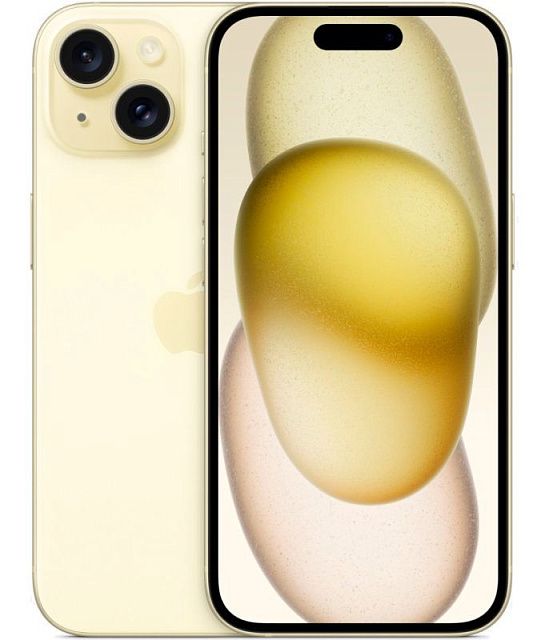Смартфон Apple iPhone 15 256GB Желтый