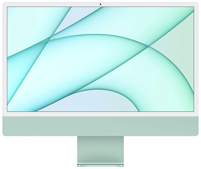 Моноблок Apple iMac 24", 7-core GPU, 8/256GB, зеленый (MJV83)
