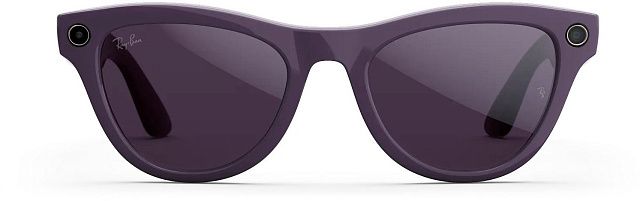 Умные очки Ray-Ban Meta Skyler (Gen2) Shiny Mystic Violet / Transitions Amethyst 150-52