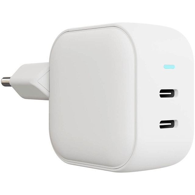 Сетевое зарядное устройство vlp G-Charge 45W 2*USB-C, белый