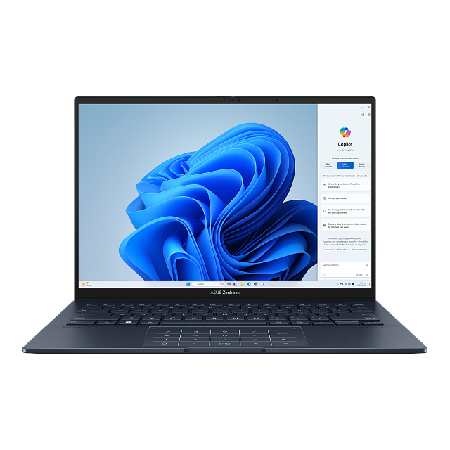 Ноутбук ASUS Zenbook 14 UX3405CA-ST1336 14″ (Ultra 7 255H) 16GB/1TB, синий, 90NB14W1-M01Z50